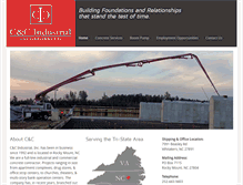 Tablet Screenshot of ccindustrial.com
